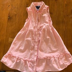 Ralph Lauren button down dress , 4T